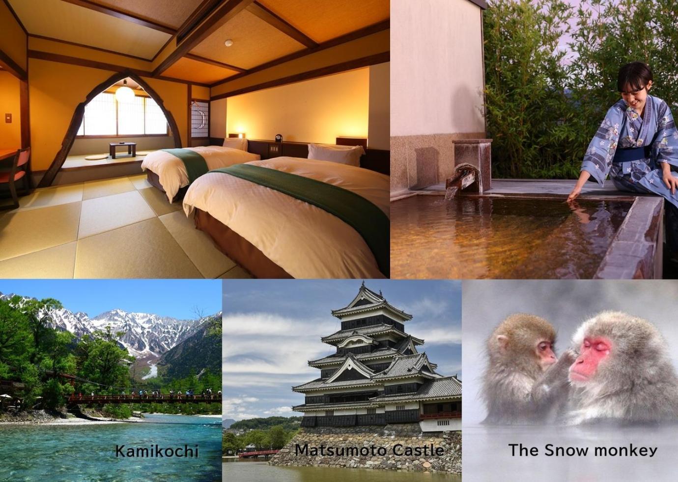 Hotel Tamanoyu Matsumoto Buitenkant foto